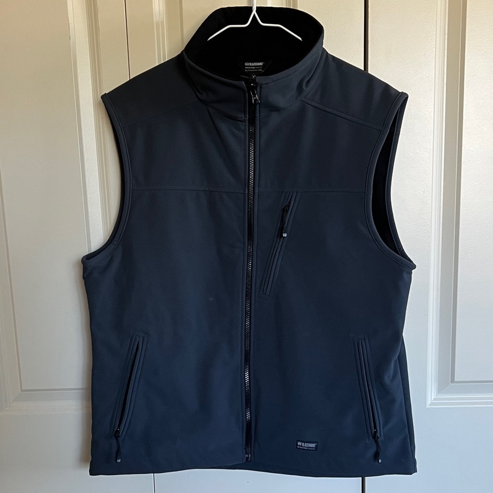 Weatherproof Men's Dark Gray Softshell Vest
